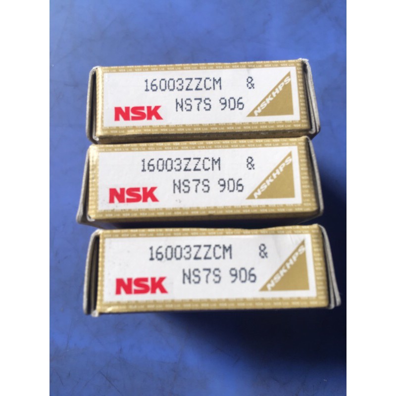 Vòng bi, bạc đạn NSK 16003 ZZCM chính hãng cho động cơ tốc độ cao thumbnail