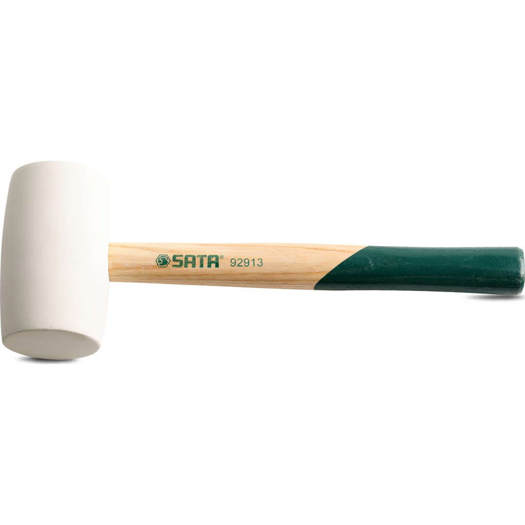 Búa đầu cao su cán gỗ 680g/1.5pound Sata 92913
