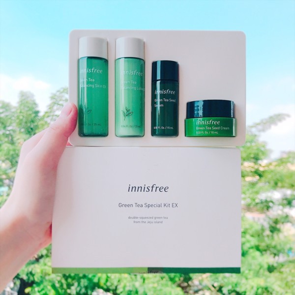 Set Innisfree Trà Xanh Green Tea Special Kit EX