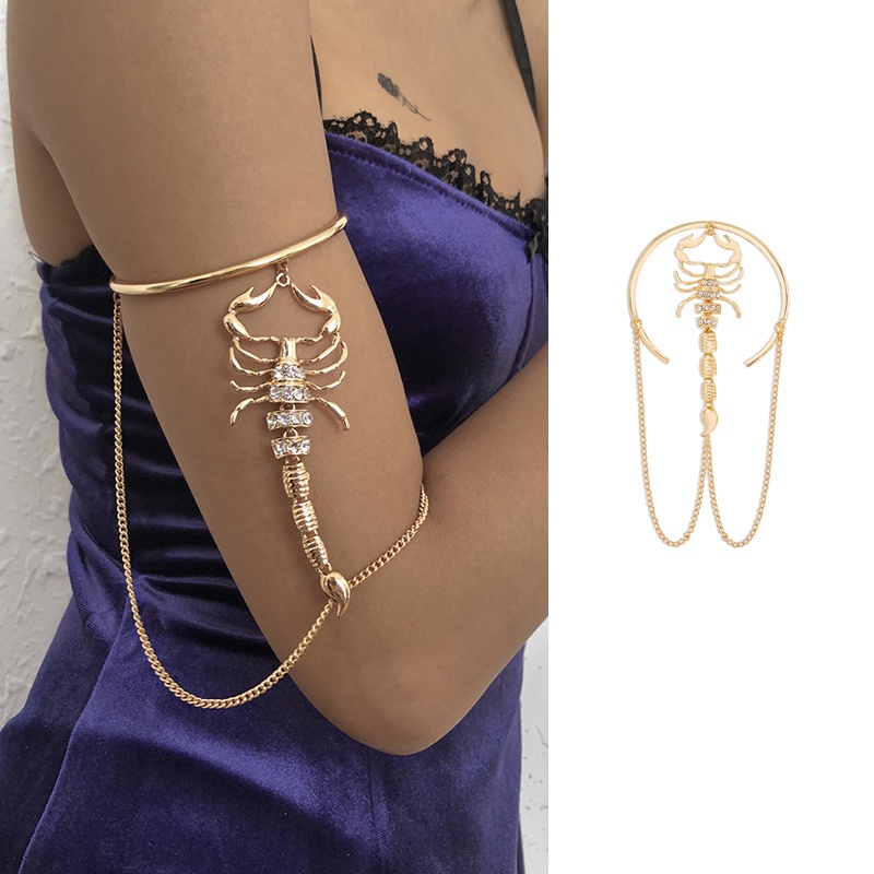 Vòng Tay Thời Trang Đính Đá Hình Bò Cạp/Bướm/Hình Học Cổ Điển Cho Nữ