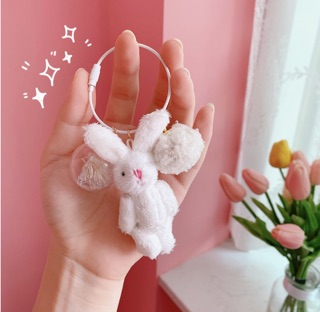 Móc khoá thỏ gấu chuông dễ thương