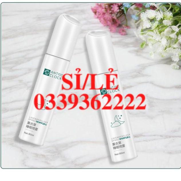 [ CHÍNH HÃNG ] Xịt hỗ trợ giấc ngủ cải thiện chứng mất ngủ Anti Clock Lavender Sleep Spray