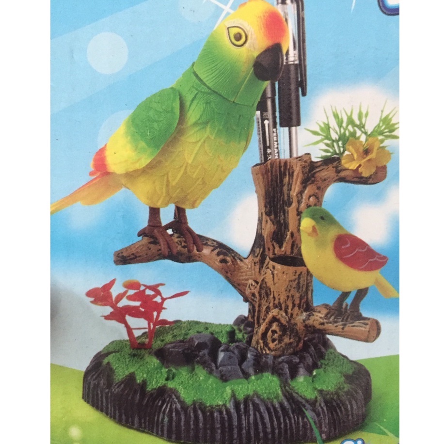 Đồ chơi lồng chim - chim hót cảm ứng _Lồng chim Điện tử Hót hay như chim thật