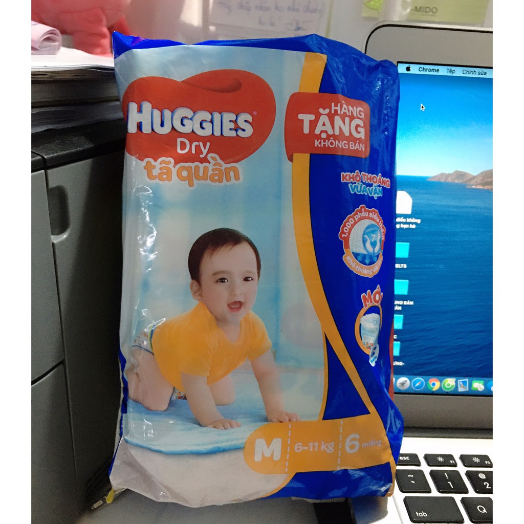 Combo 100 tã quần huggies đệm mây khuyến mãi đủ size S/M/L/XL/XXL