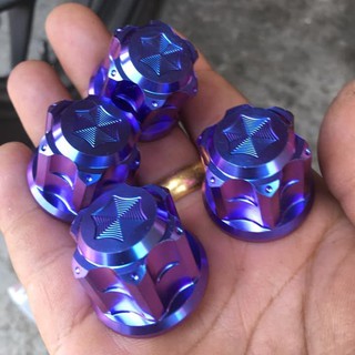 Tán titanium GR5 bánh sau tay ga