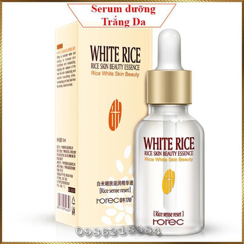 Serum dưỡng trắng da White Rice Skin Beauty Rorec WS23