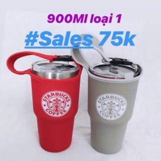 Cốc giữ nhiệt STARBUCKS LOẠI 1 (Tặng kèm túi + ống hút)
