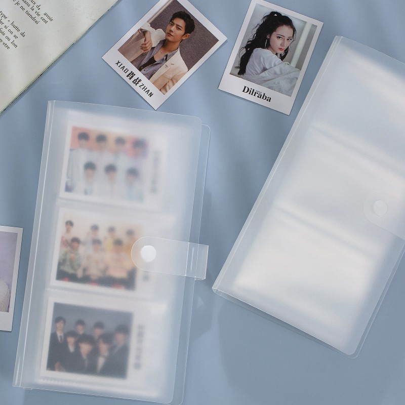 Album Ảnh 3 Inch Bìa Mờ Sức Chứa Lớn Tiện Dụng