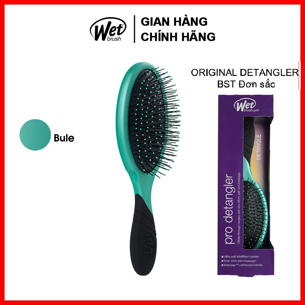 [Mã FMCGMALL -8% đơn 250K] [CHÍNH HÃNG] Lược gỡ rối WET BRUSH dòng truyền thống đơn sắc