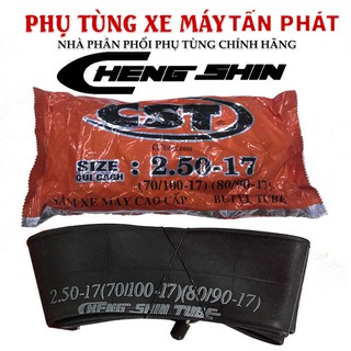 Ruột Săm xe máy Cheng shin 250-17 các cỡ lốp dùng chung 225 2.50-17 70 100-17 cao su Cao Cấp