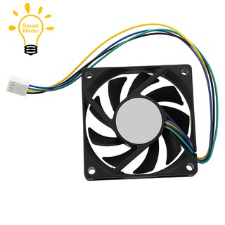 Quạt tản nhiệt 12V 4 Pins PWM màu đen 70x70x15mm cho CPU máy tính