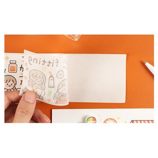 Sticker Dán Hoạt Hình Dễ Thương