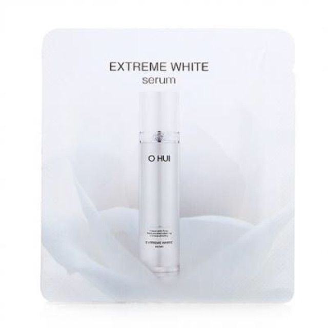 Combo 10 gói tinh chất dưỡng trắng da và giảm lão hóa Ohui Extreme White