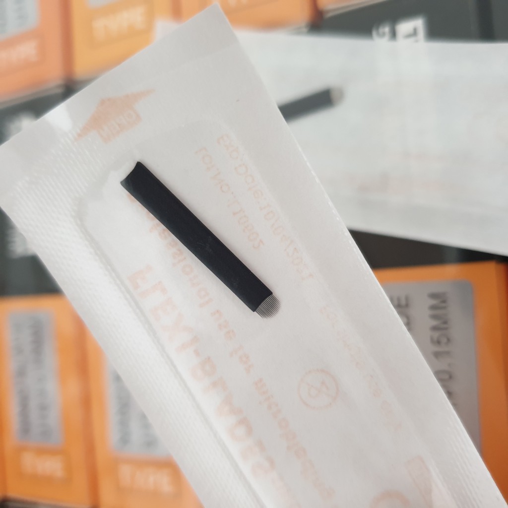 Lưỡi điêu khắc chân mày cao cấp Flexi U18 0.15mm tròn – 10Pcs | BigBuy360 - bigbuy360.vn