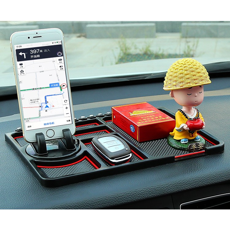 Miếng dán chống trượt trên ô tô - Đế giữ điện thoại trên ô tô - Đế giữ đồ trên ô tô (Màu ngẫu nhiên) | BigBuy360 - bigbuy360.vn