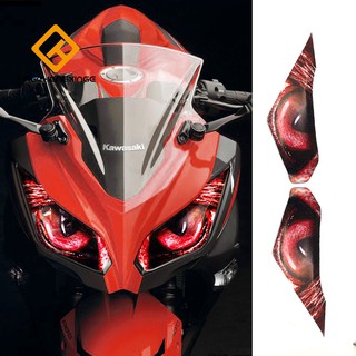 Miếng Dán Đèn Pha Xe Kawasaki Ninja 250 / 300
