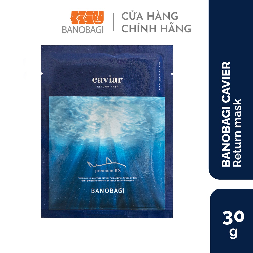 1 Mặt Nạ Dưỡng Da Cao Cấp BANOBAGI Caviar Return Mask 30g