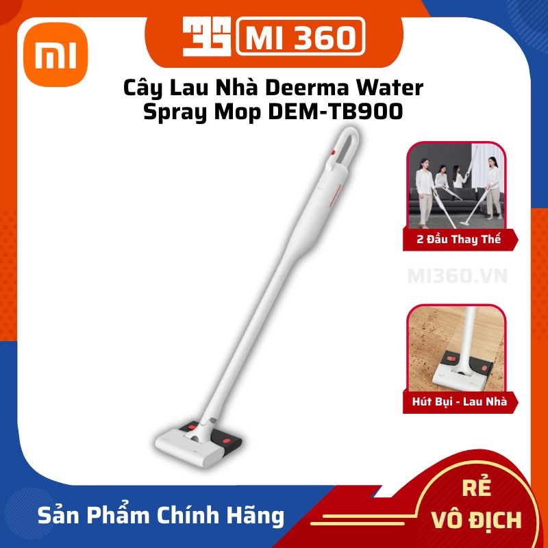 Máy Hút Bụi Lau Nhà Không Dây Deerma VC01 Max✅ 2 Đầu Hút Siêu Mạnh✅ Hàng Chính Hãng