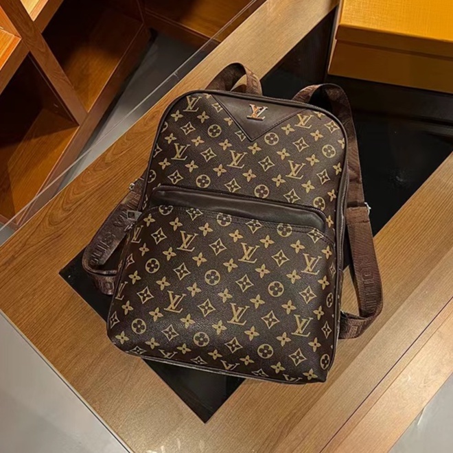 Balo da nam nữ lv đi học đẹp PUKA cặp đi học nam nữ thời trang unisex phong cách ulzzang
