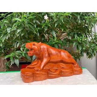 Tượng gỗ 12 con giáp Tuổi Dần 20cm