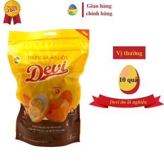\Trứng gà ăn liền Devi vị thường túi 10 quả