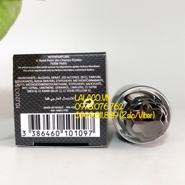 [Mini] Nước hoa Nam MontBlanc Explorer 4.5ml - Hàng Pháp | Thế Giới Skin Care