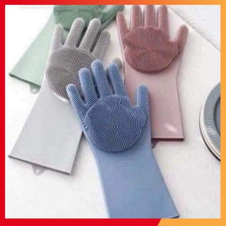 [ Ảnh Thật ] GĂNG TAY SAN HÔ ĐỒ DÙNG RỬA CHÉN BÁT XOONG NỒI