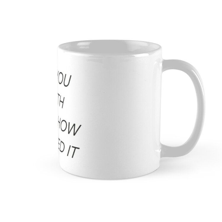 Cốc sứ in hình - One Direction Lyrics Mug - 11Oz Mug - Made From Ceramic- MS 881