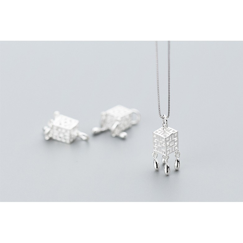 Charm bạc - Charm lồng đèn