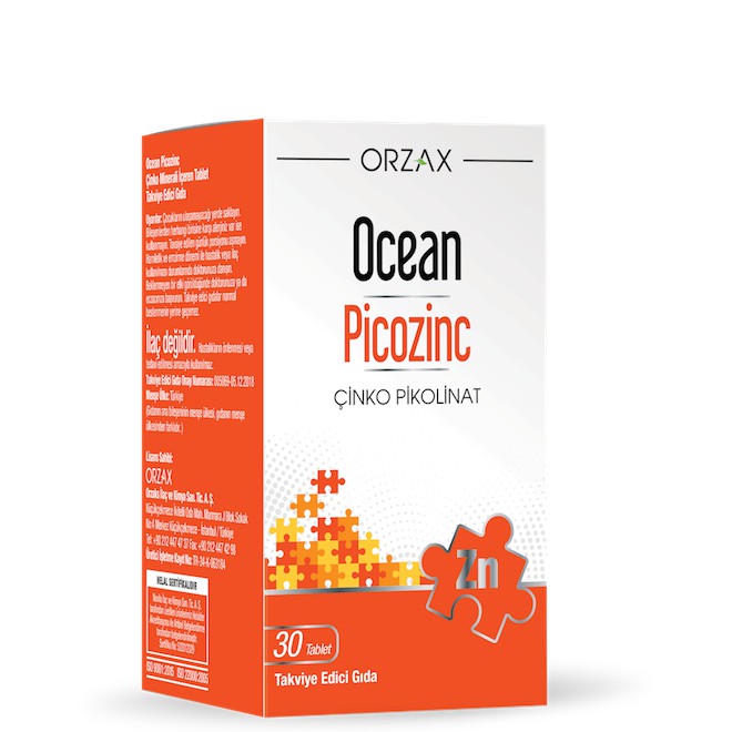 Ocean Picozinc [HỘP 30 ml] - Siro uống có tác dụng bổ sung kẽm, tăng cường sức đề kháng, hỗ trợ kích thích tiêu hóa