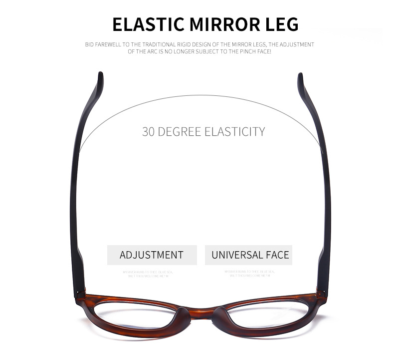 thời trang da báo kính đọc sách nữ thoải mái kính đọc sách chống mỏi