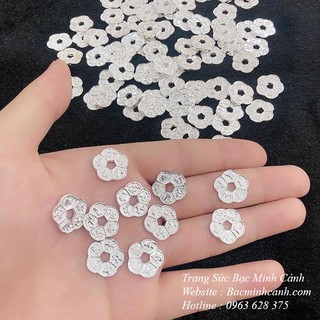 Đồng xu bạc hoa mai kim tiền thương hiệu Bạc Minh Cảnh