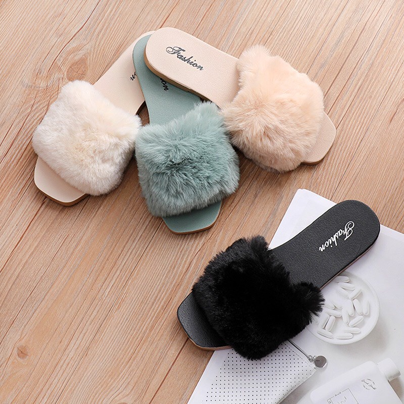 DÉP LÔNG quai ngang đế dẻo đế mềm thời trang đi chơi đi trong nhà D5