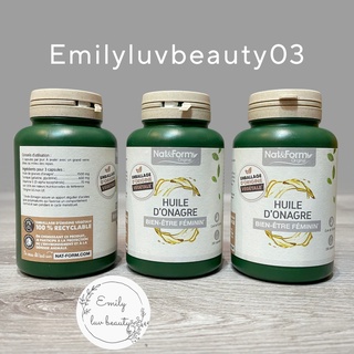 Tinh Dầu Hoa Anh Thảo Nat & Form Huile Onagre 200 viên Pháp