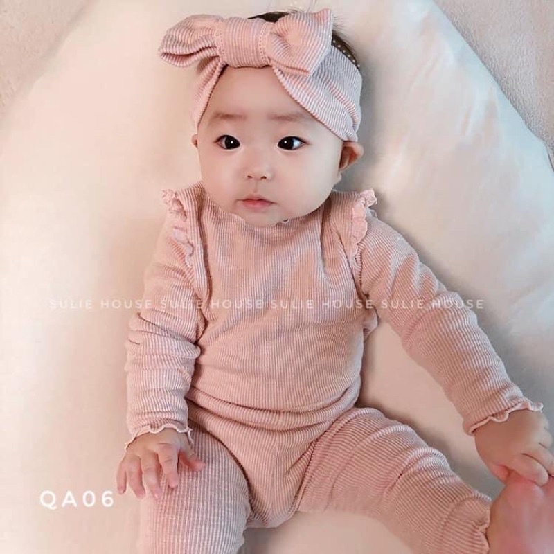 Set bộ body 3 chi tiết cho bé - QA06