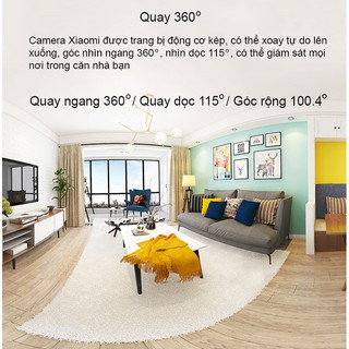 Camera IP giám sát Xiaomi 360 HD 2017 (PTZ)