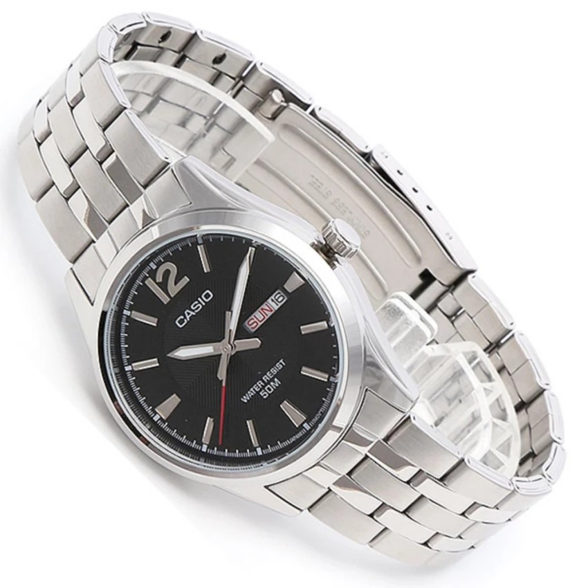 Đồng hồ nam dây kim loại Casio chính hãng Anh Khuê MTP-1335D-1AVDF