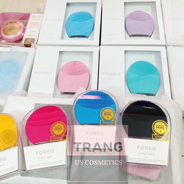 [Foreo] - máy rửa mặt Foreo mini 2 và Foreo Luna 2