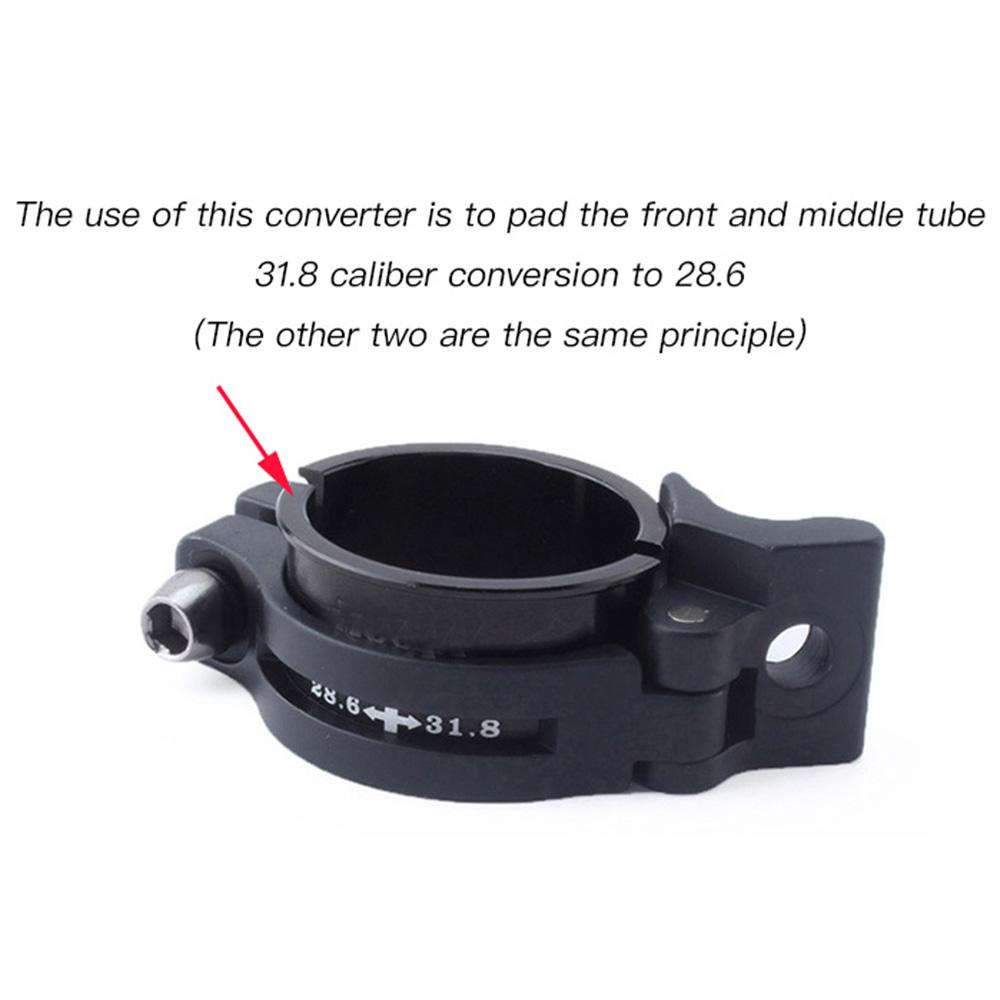 Cùi Đề Chuyển Đổi Bằng Hợp Kim Nhôm 28.6 31.8 34.9mm Chuyên Dụng Cho Xe Đạp Leo Núi