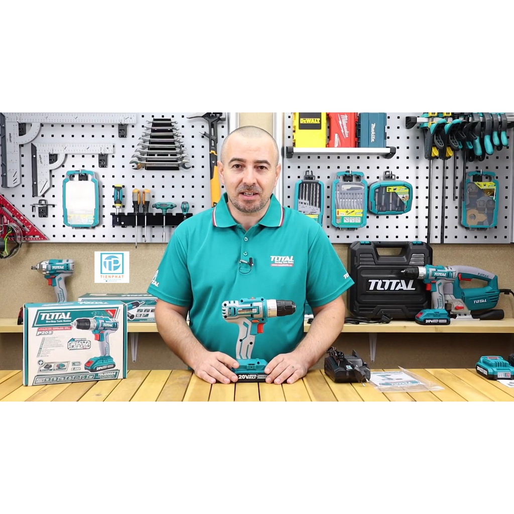Máy khoan PIN 20V MAX TDLI20024 TOTAL TOOLS WORD