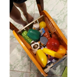 [Ảnh thật] Xe đẩy siêu thị Home