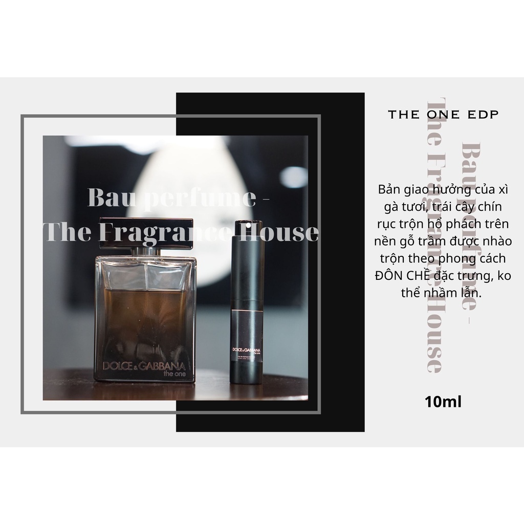 mẫu thử Dolce&Gabbana the one edp 10ml