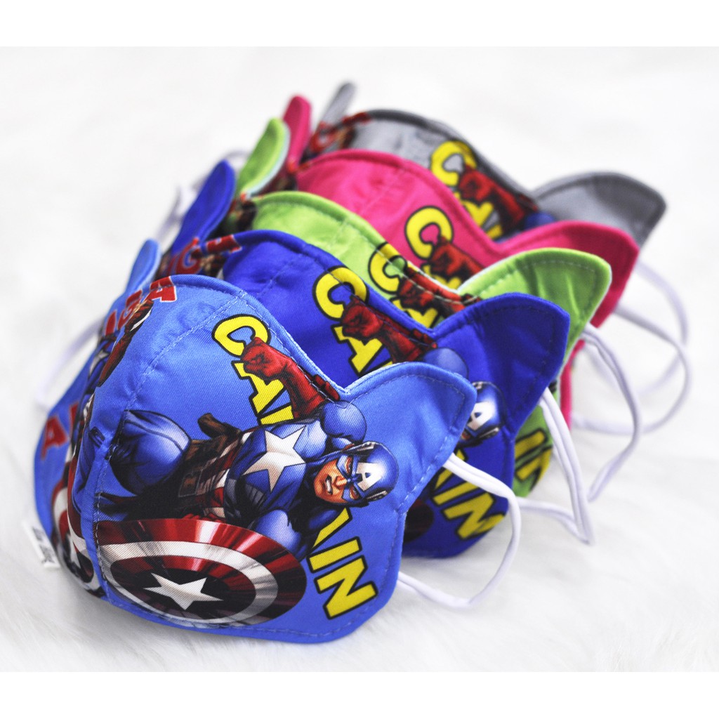 Combo 10 khẩu trang vải hoạt hình | BigBuy360 - bigbuy360.vn