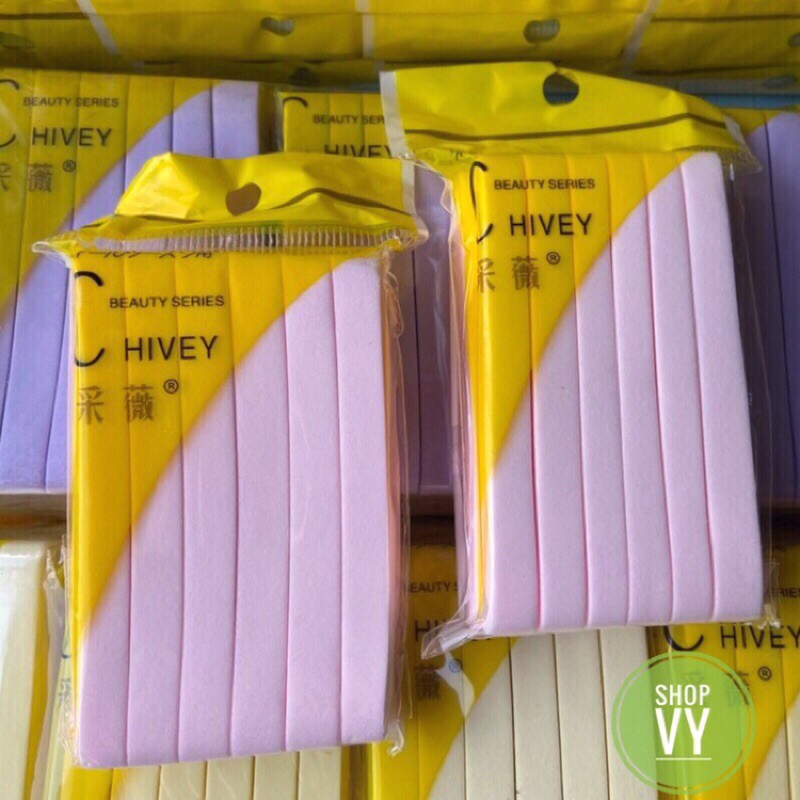 2 Miếng Bông Rửa Mặt Chivey màu vàng | BigBuy360 - bigbuy360.vn