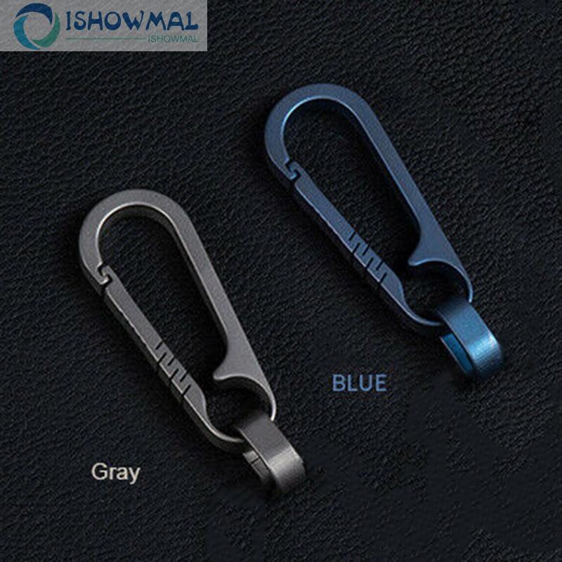 Móc Khóa Đeo Thắt Lưng Bằng Hợp Kim Titan Đơn Giản Sáng Tạo Cho Nam Và Nữ