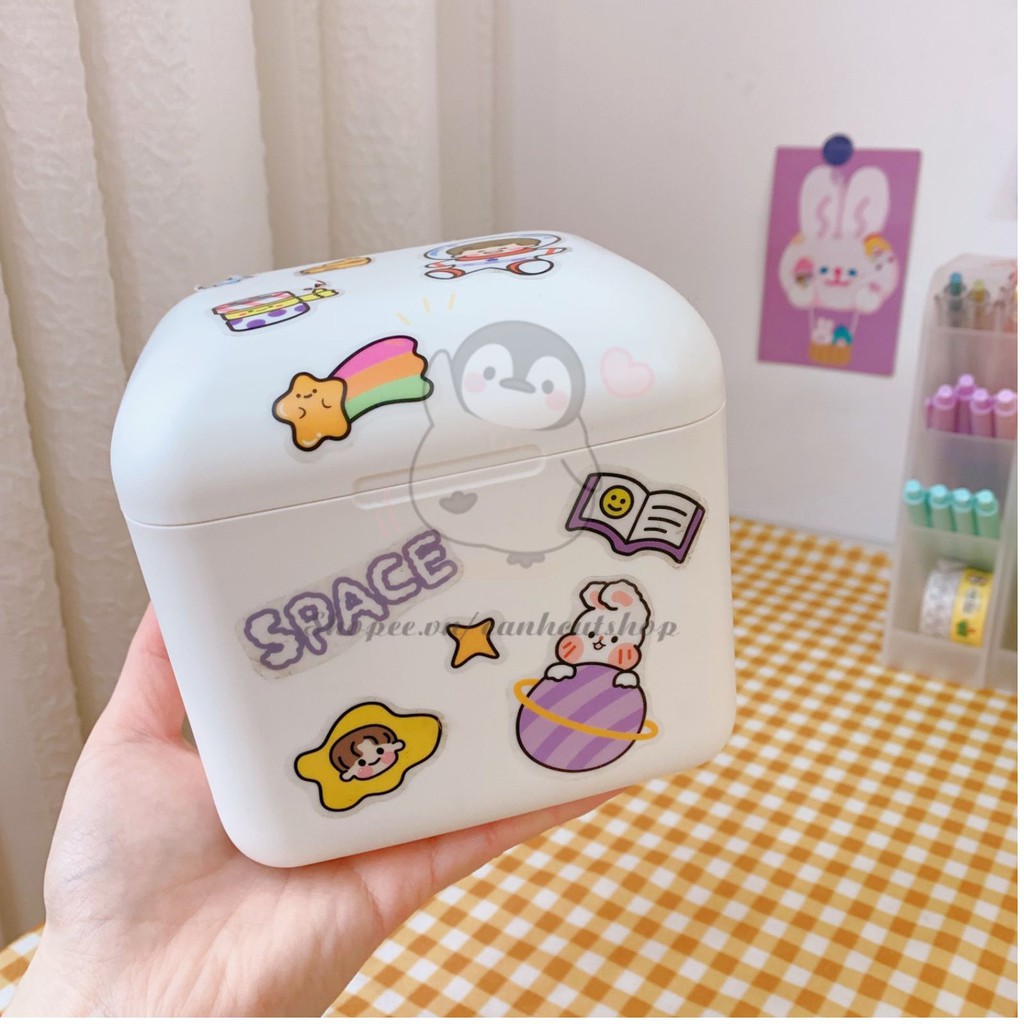 Hộp đựng son  Tặng kèm stick  Loại to 20 ô có gương soi cao cấp có nắp GG41062