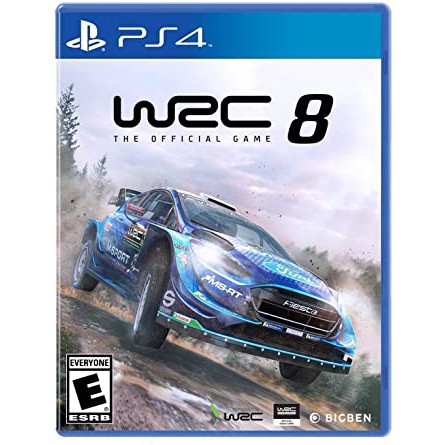 Đĩa Game PS4 WRC 8 Fia World Rally Championship