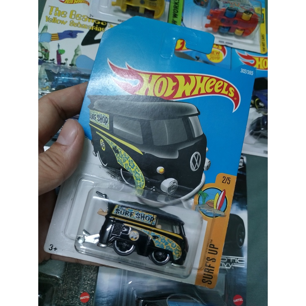 Xe Hotwheels Kool Kombi (Màu Đen)