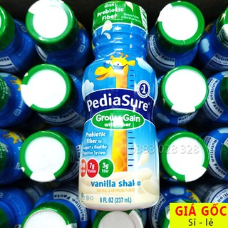 Sữa nước Pediasure Prebiotic Fiber chất xơ vani 237ml Mỹ