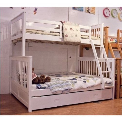 Giường 2 Tầng K.Bed Gỗ Tự Nhiên, Tối Ưu Diện Tích, Người Lớn Sử Dụng Được